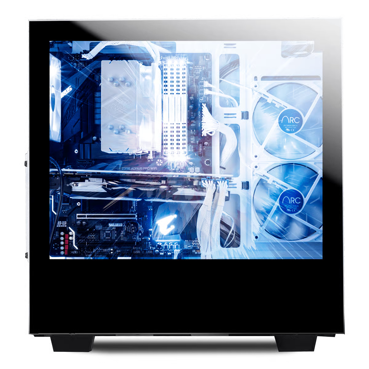 Prebuilt: Greendoor Systems Custom Snowblind S Edition Gaming PC