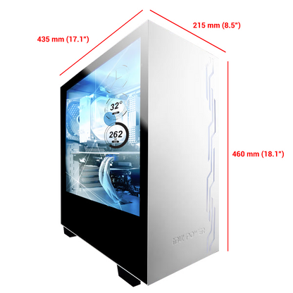 Prebuilt: Greendoor Systems Custom Snowblind S Edition Gaming PC