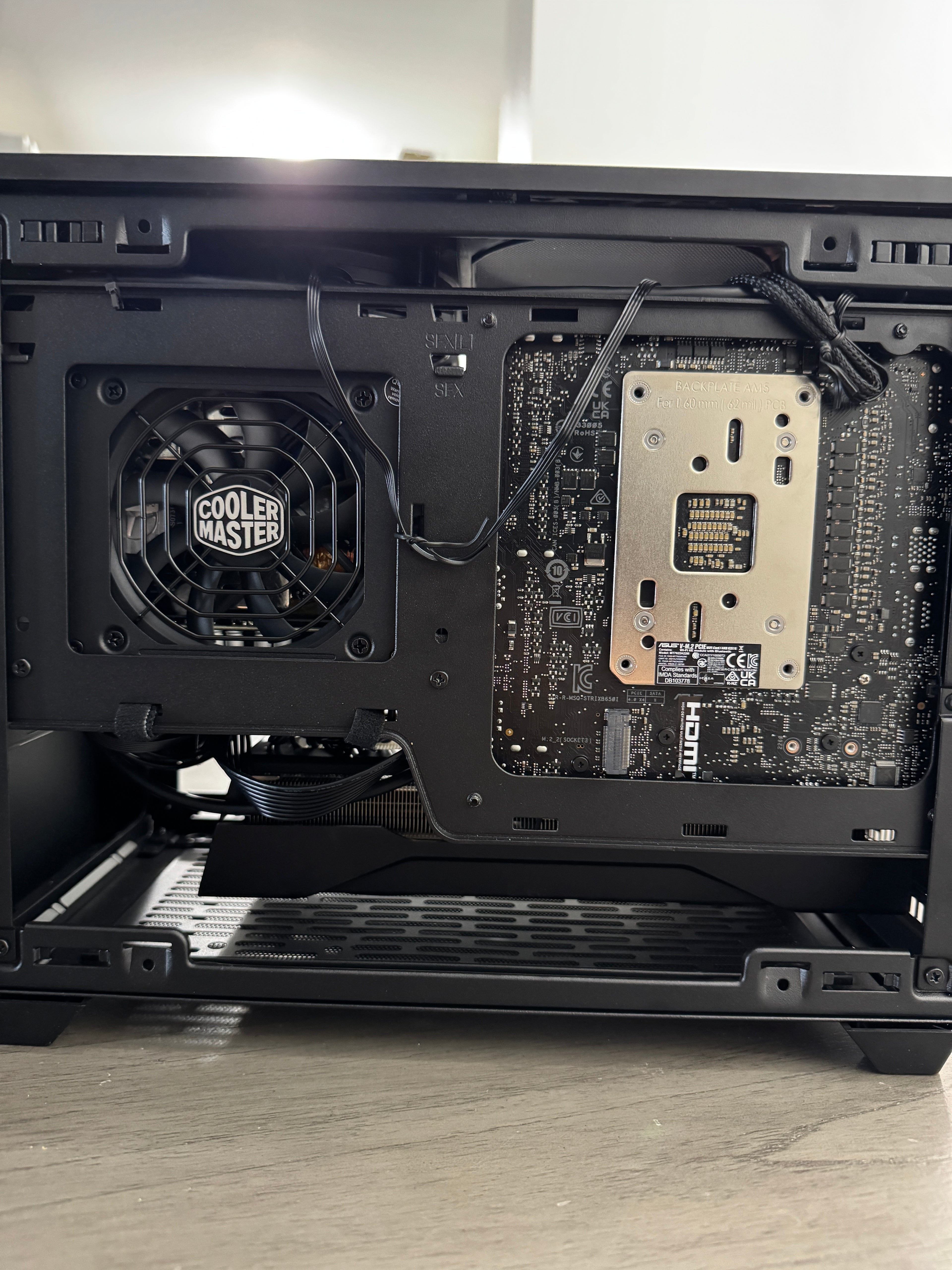 Prebuilt: High-End SFF Mini Gaming PC | Radeon 9060 XT | Ryzen 8500G | 16GB DDR5 | NR200 ITX | Win11 Pro