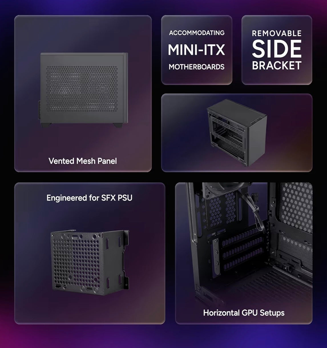 Low Profile (Compact) Stealth Gaming PC [No RGB]