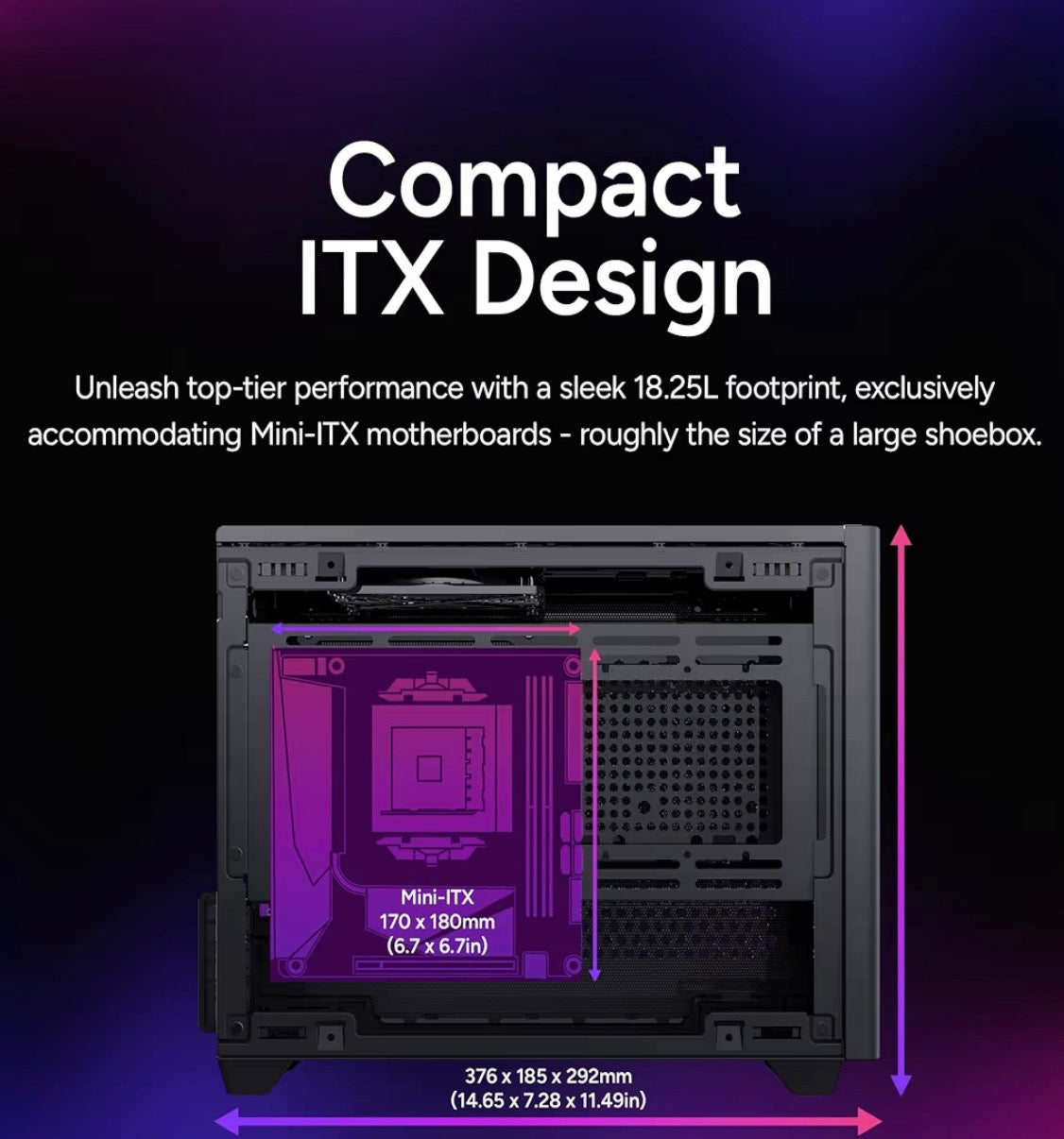 Low Profile (Compact) Stealth Gaming PC [No RGB]